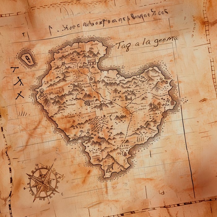 タク・ア・ラ・ジーマの地図